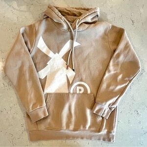 Dutch Bros Windmill Hoodie - Tan - Women’s Small